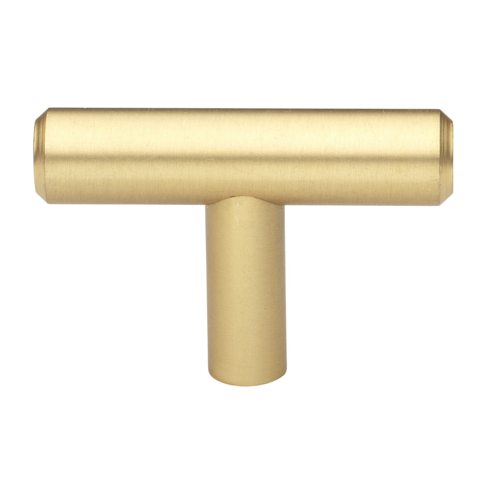 Roman 2" Length Bar Knob, Satin Gold
