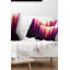 Mauve avec lumière magique - coussin imprimé abstrait