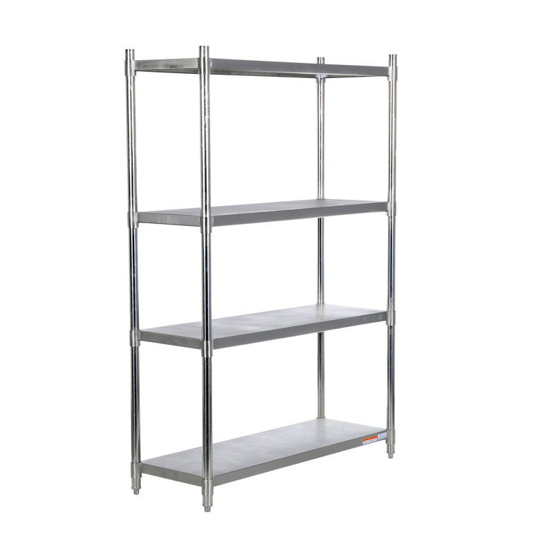 Étagère H 60 po x l 48,5 po x P 48 po, H 74 po x l 48 po x P 18 po