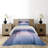 Sailboat Rustic Polyester Coverlet-41890805