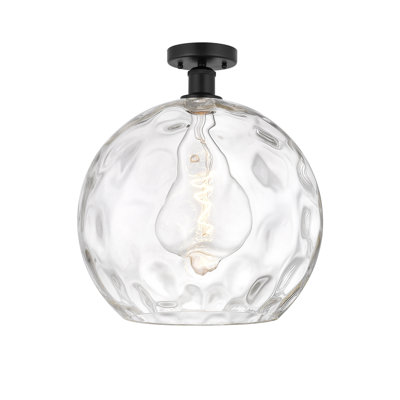 Cindi Glass Semi Flush Mount