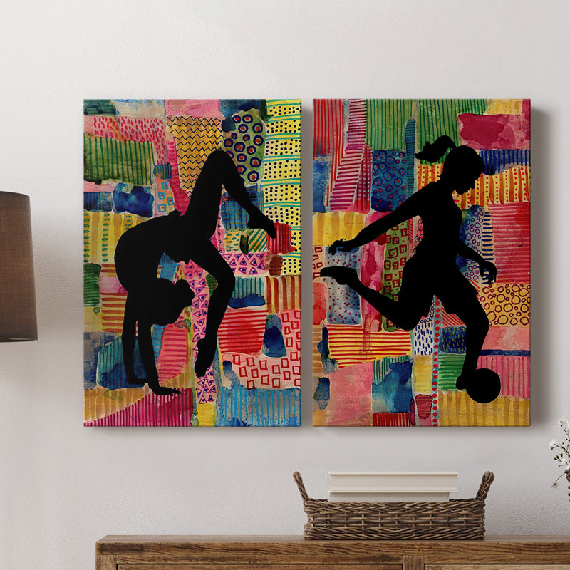 PatchworkAthlète, H 18 po x l 12 po