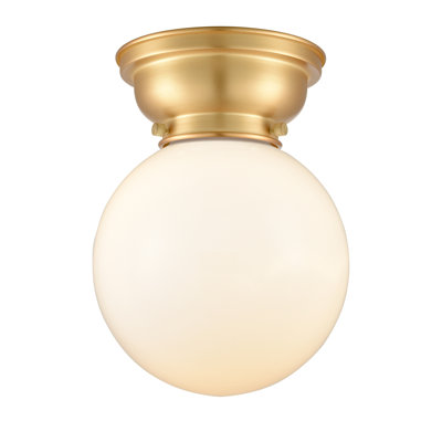 Chippewa Glass Flush Mount