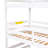Evannah Kids Twin Over Twin Over Twin Bunk Bed