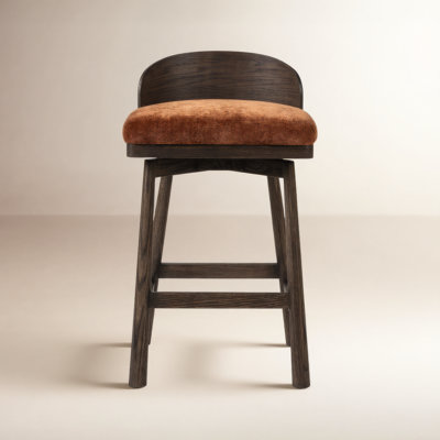 Ackerson Swivel Stool-Altair Sienna-Counter