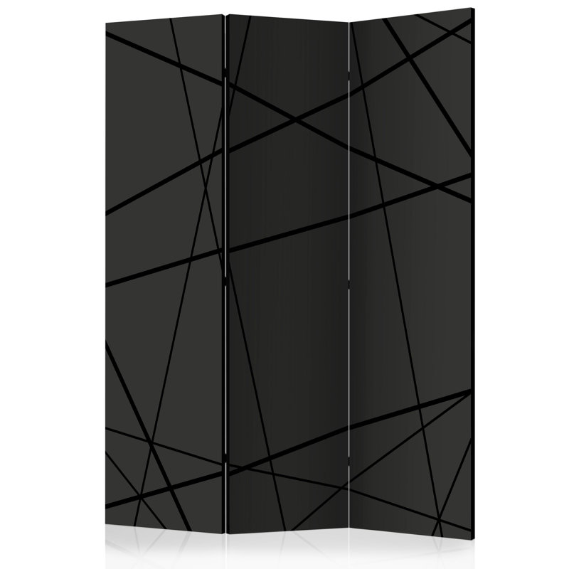 Mellville 172cm H Solid Wood Folding Room Divider, 3