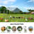 Dayson Metal Chicken Run Coop, Walk-in Poultry Cage with Waterproof & Anti-UV Cover Lockable Door Design-1836165773