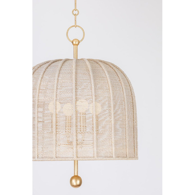 Lonnie Light Pendant, 26.25" H x 20" W x 20" D