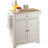 Hedon Solid Wood Top Kitchen Cart-600761113