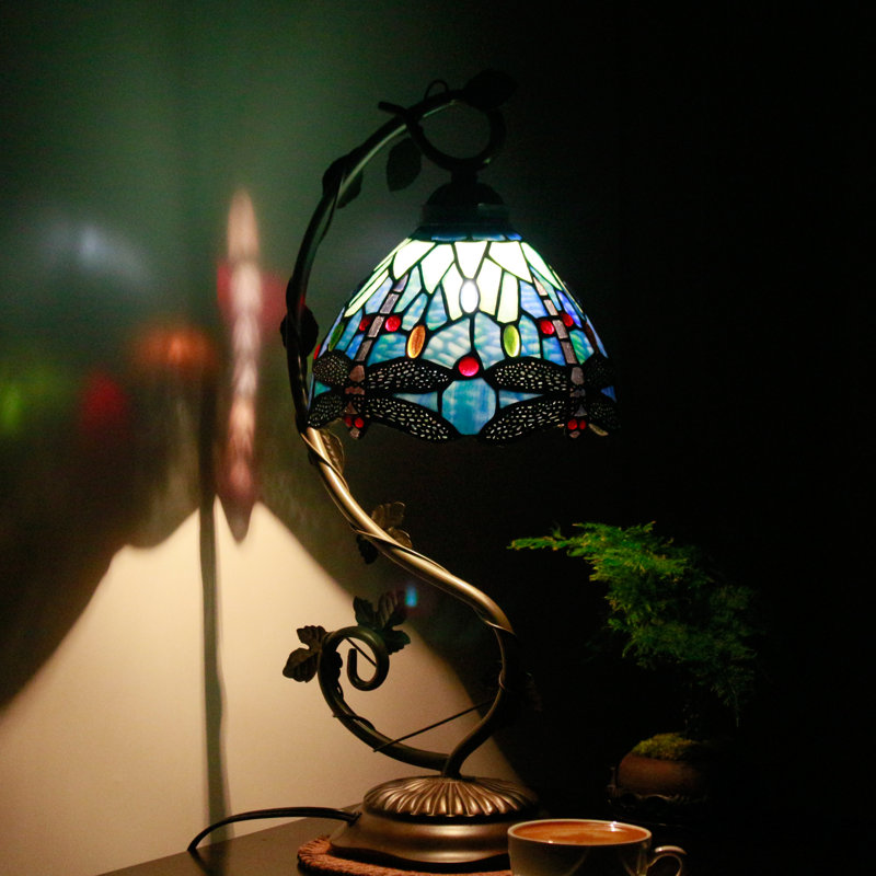 Christabelle 21" Bronze Antique Table Lamp