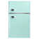 R.W.FLAME Double Door 3.2 Cubic Feet cu. ft. Compact Refrigerator Mini Fridge with Freezer