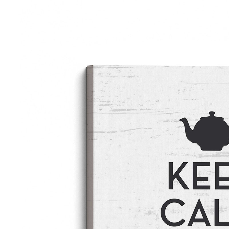 «Put the Kettle On» par Art texturé, Toile non encadrée, L 12 po x H 16 po, Ne s’applique pas