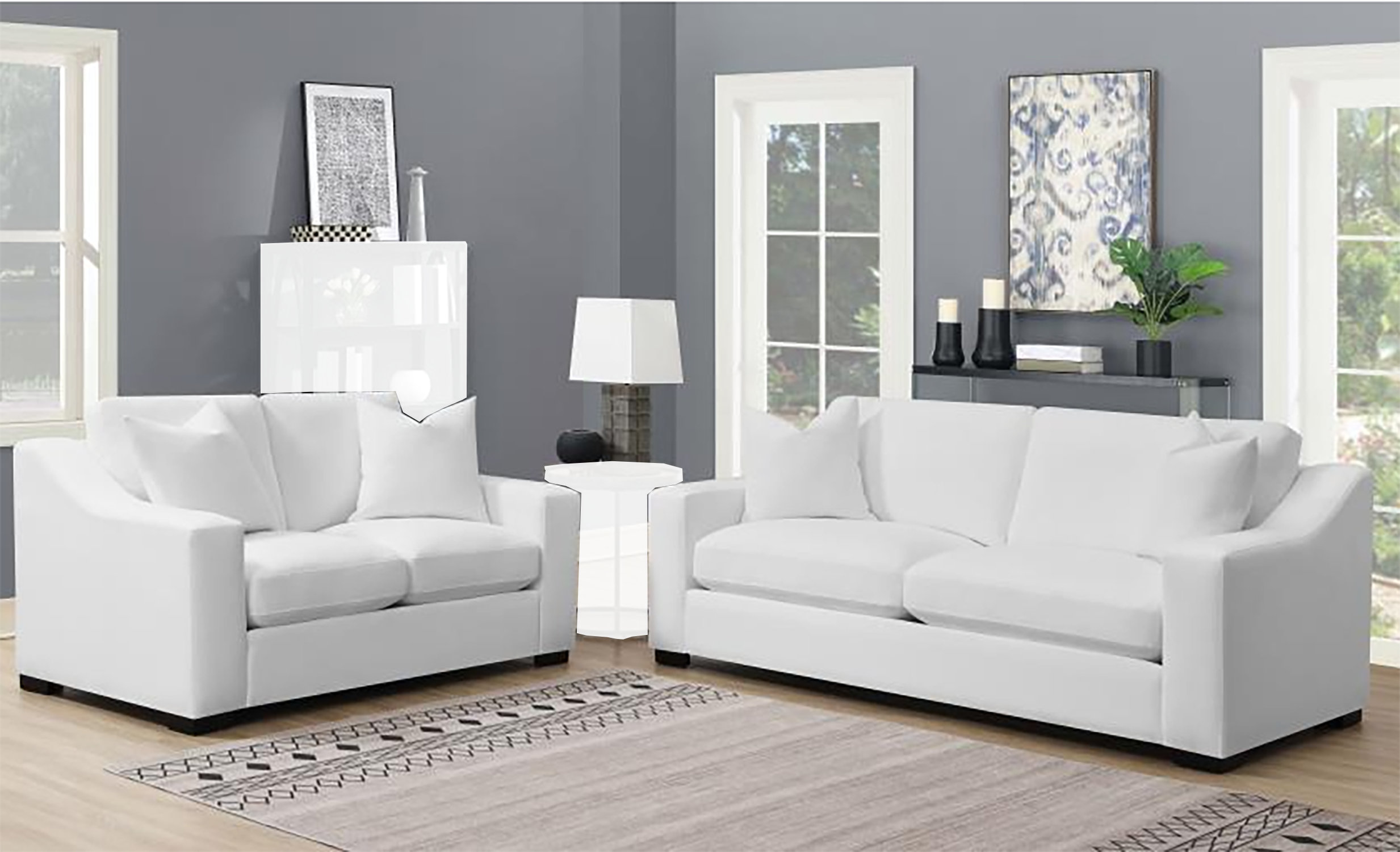 Ebern Designs 2 - Piece Living Room Set | Wayfair