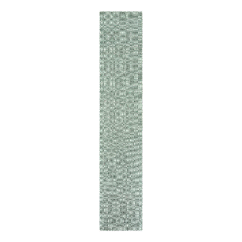 Traetyn Flatweave Wool Geometric Indoor Rug, Runner 2'7" x 14'1"