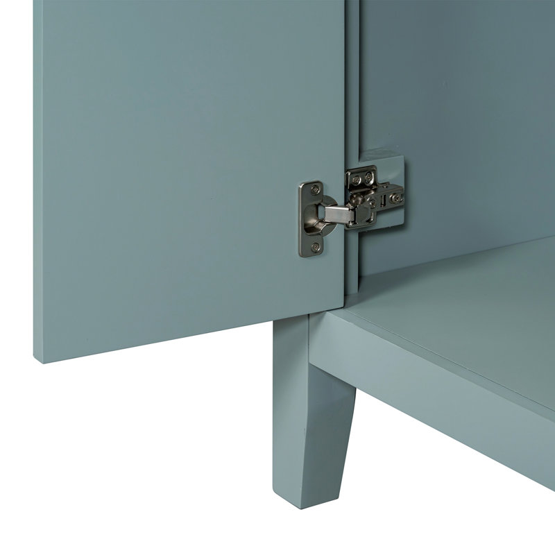Meuble-lavabo pour salle de bain sans meuble-lavabo, Chrome, Vert