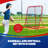 OXYGIE Baseball Rebounder Net Heavy Duty PitchBack Net