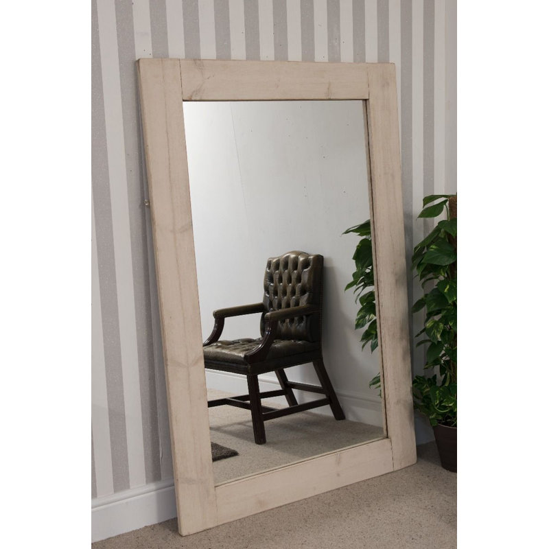 Stamford Wood Flat Wall Mirror