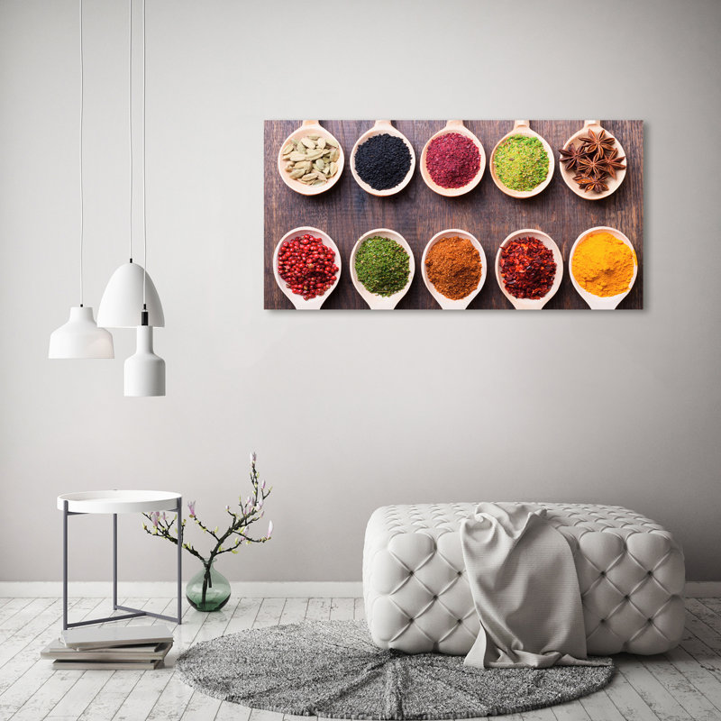 Colourful Spices - Wrapped Canvas Print