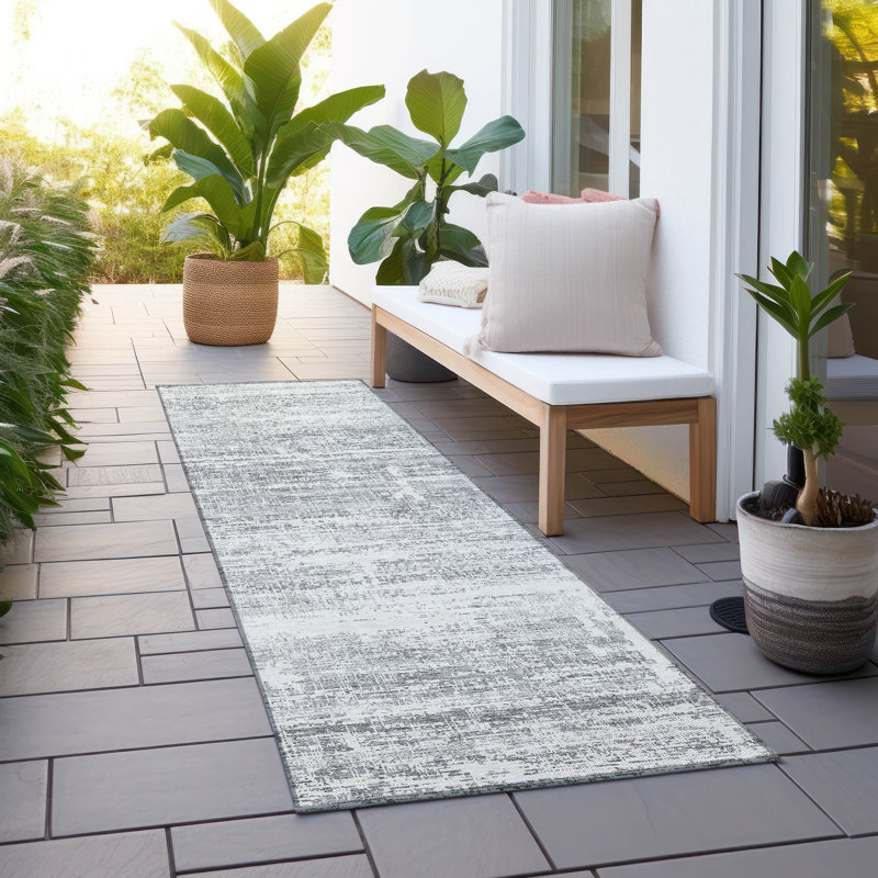 Mahaney Abstract Indoor Rug, Runner 2'3" x 7'6"