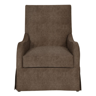 Zoe Swivel Slipcovered Armchair
