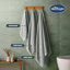 Silentnight Luxury Waffle Pure Cotton Bath Sheet-124306974-106240703