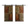 Panelled Wood S Series Double Barn Door with Installation Hardware Kit