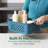 Recycled Plastic Storage Basket Organizer, 12-Pack Small Nestable Bins For Pantry, Cabinet, Closet, Laundry Room, And Home Organization