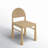 19.75'' H Fabric Upholstered Metal Armchair