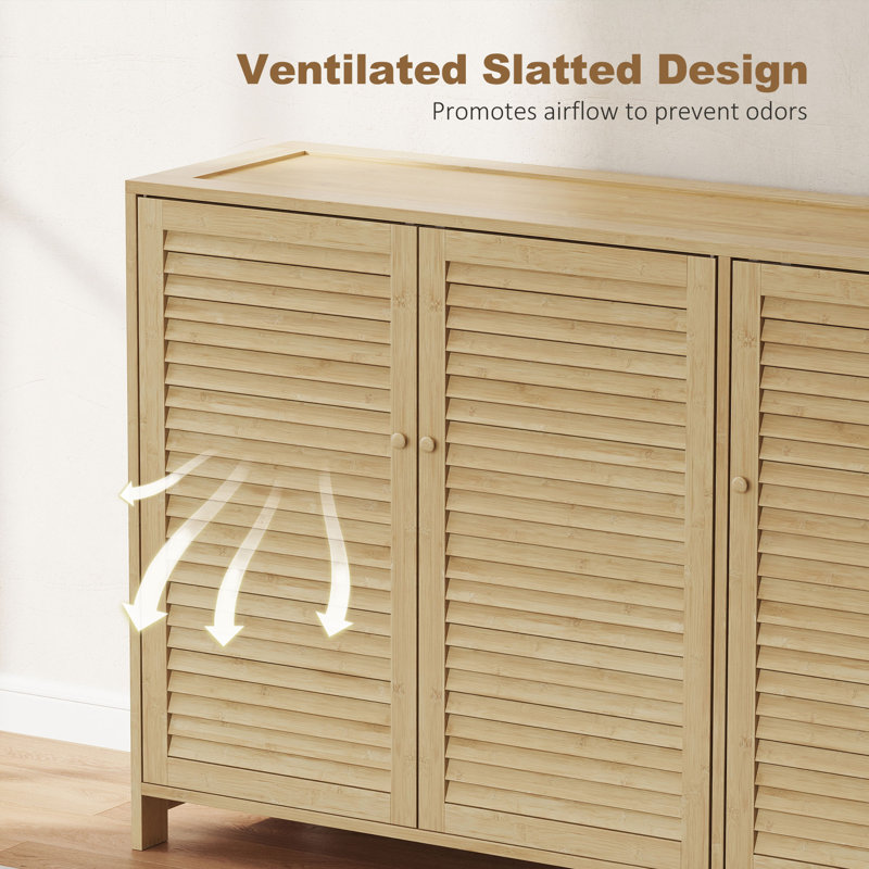 18 Pair Shoe Storage Cabinet