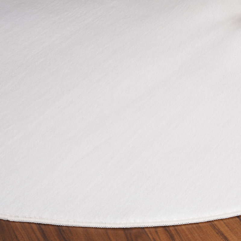 Anren Solid Colour Area Rug, Round 183cm