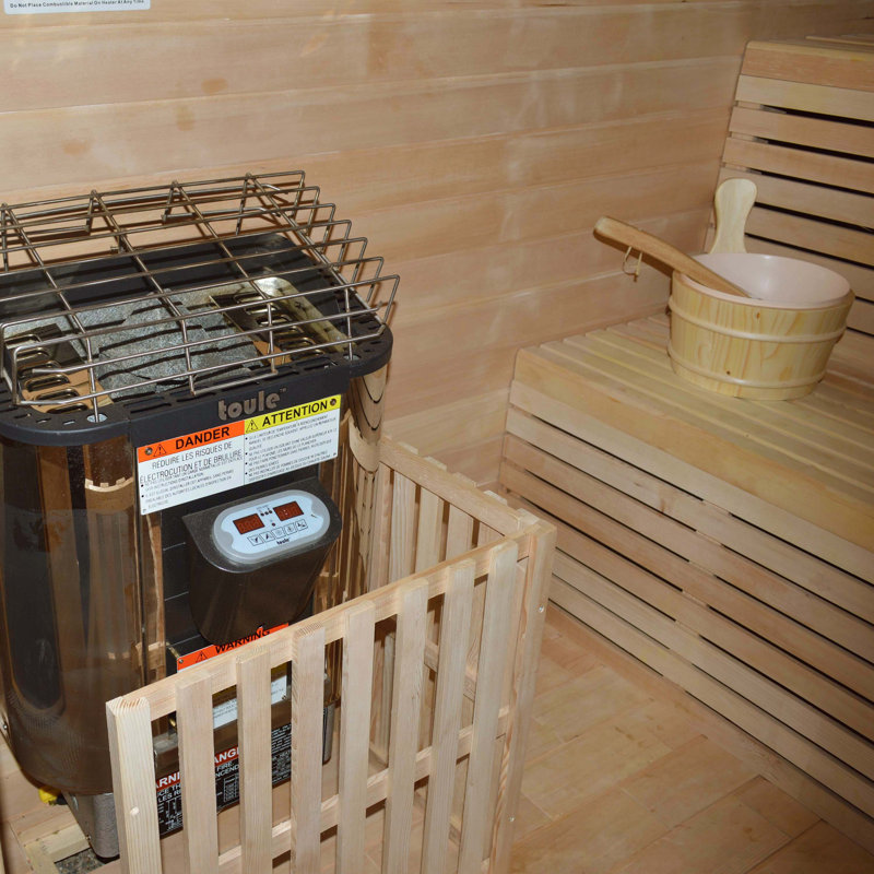 Toule 3KW Stainless Steel Wet Dry Sauna Heater with Digital Controller