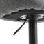 Pigalle Upholstered Adjustable Height Bar Stool-1491576572