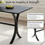 Ensemble de table de bar rotatif à hauteur réglable avec tabourets en velours Modern-613068570-613068573
