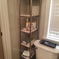 Calleis 13 W x 60 H Bathroom Shelf Birch Lane