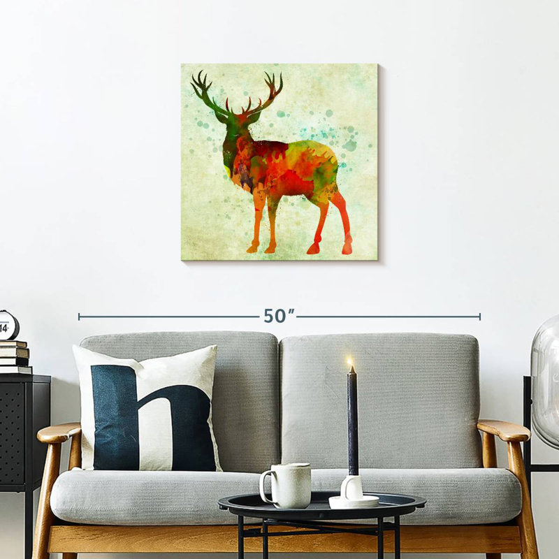 Brampt Deer Abstract