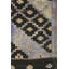 Tapis unique nouvel âge 7 pi 4 po x 12 pi 2 po Jijim en brun / cacao / minuit