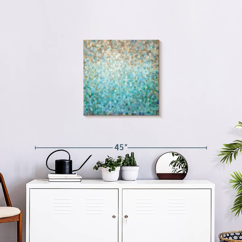 Blocked Avery, 20" H x 20" W