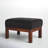 Conte Faux Leather Ottoman