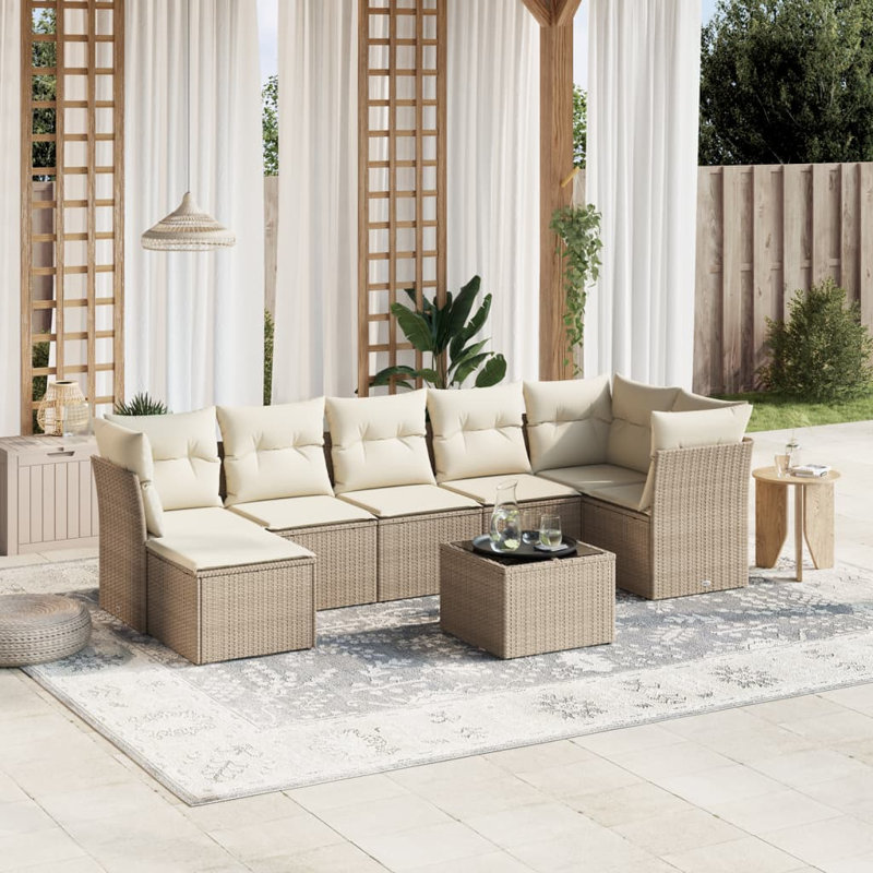 Ensemble de canapé de jardin Vidaxl