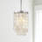 Stratton 1 - Light Polished Nickel Single Pendant