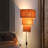 Mocoba Boho Farmhouse Plug In Wall Sconces Vintage Fabric Ambient Wall Lamp For Bedroom