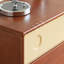 Commode d'appoint en acier inoxydable