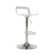 Vahig Swivel Adjustable Height Counter Stool with Metal Frame