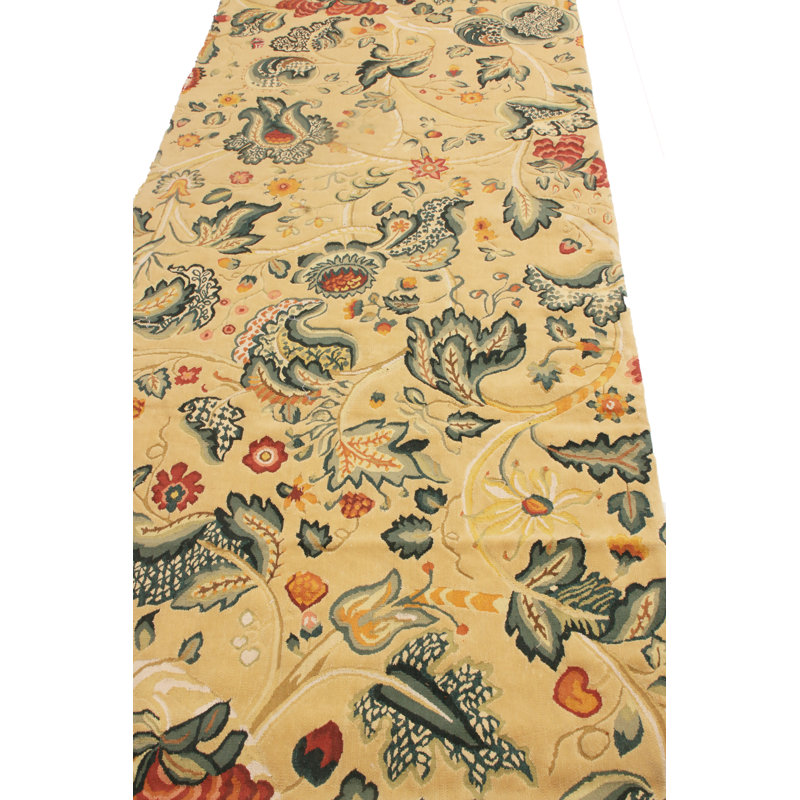 One-of-a-Kind 3'4" X 17'9" Hand Knotted Area Rug