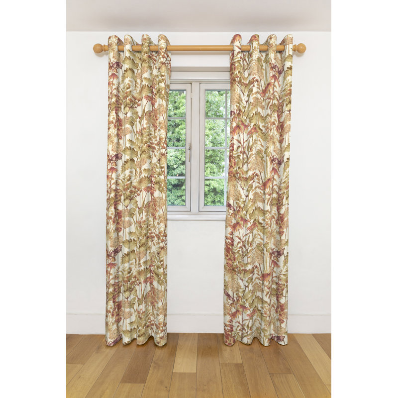 Waring Cotton Curtain Pair, Blackout, Width 228 x Drop 137cm