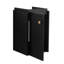 Lavabo de salle de bain mural, 12 po pour petite salle de bain, châtaignier noir, porte à fermeture en douceur, montage en contreplaqué, fabrication avec