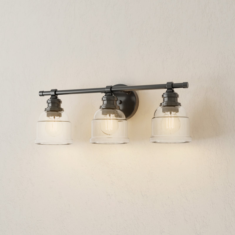 Adenn 3 - Light Dimmable Vanity Light, Matte Black