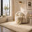 Ebern Designs Soft Fluffy Cream White Shag Area Rug for Living Room Bedroom Nursery Kids Room-1164655152-1158648133