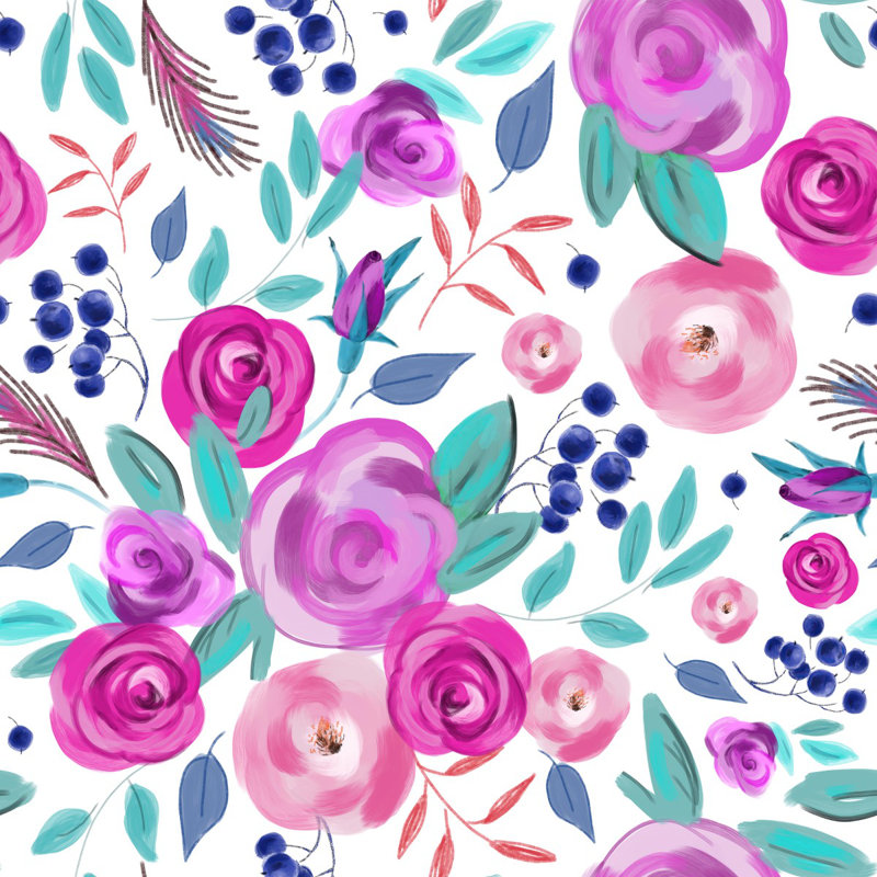 Peel & Stick Wall Mural, 10.42' W x 10.42' L