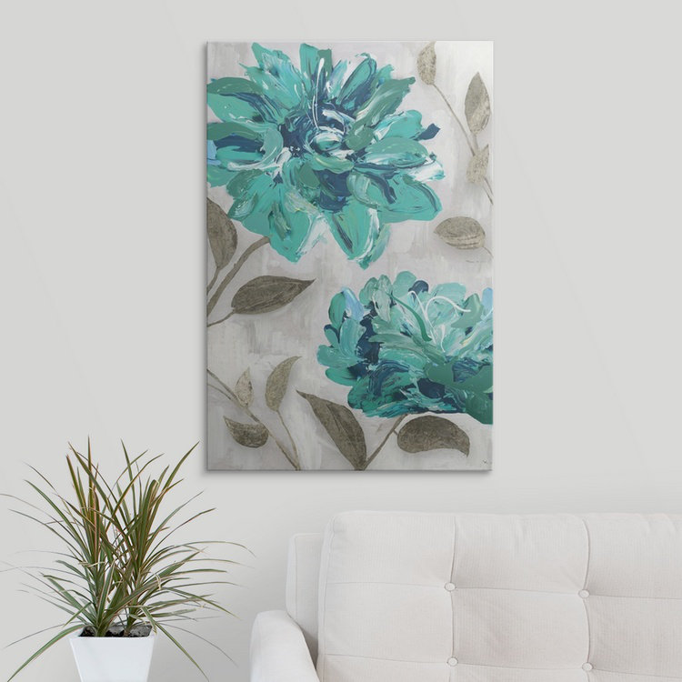 « i » edward selkirk, reproduction d’art Blooms, H 30 po x l 20 po x P 1,5 po, Toile